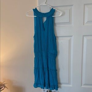 Glam Blue Mini Dress